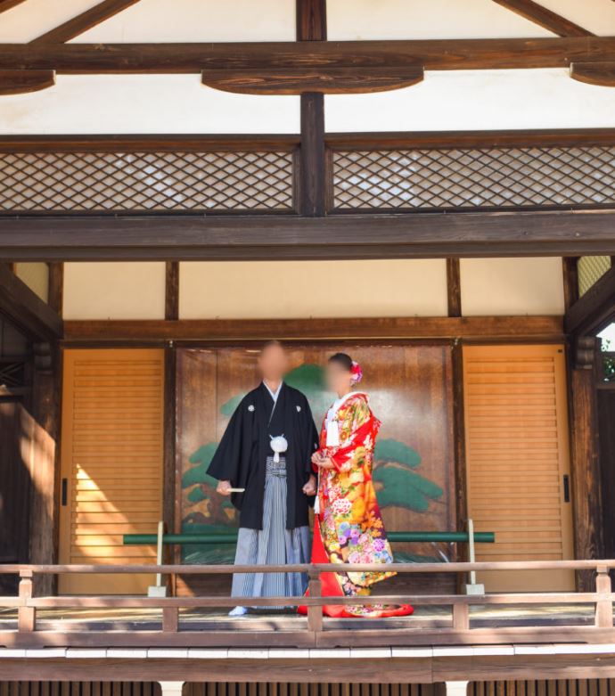 沼袋氷川神社の神前結婚式