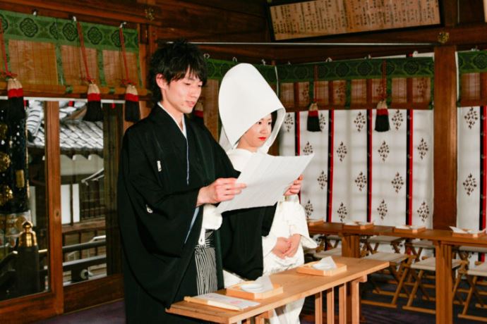 目黒駅から徒歩7分東京都目黒区の大鳥神社の神前結婚式