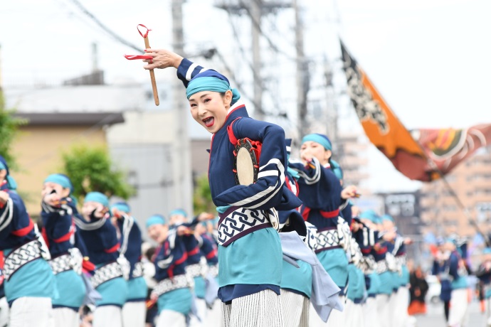 埼玉県坂戸市で開催される坂戸よさこい