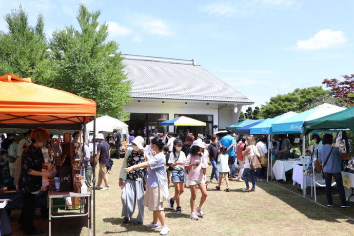 柴田町の市民の手づくりマルシェ