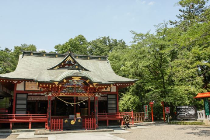 群馬県佐波郡の玉村八幡宮の神前結婚式