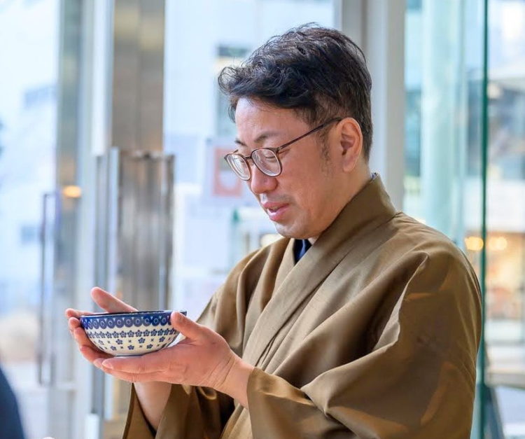 長野県須坂市にある豪商の館　田中本家博物館の田中新十郎さん