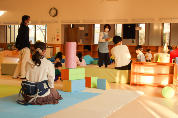 館山市の「元気な広場」の様子