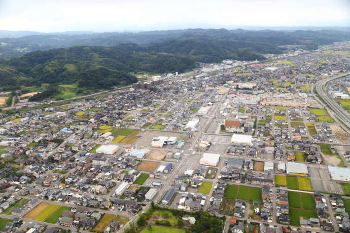 津幡町の全景