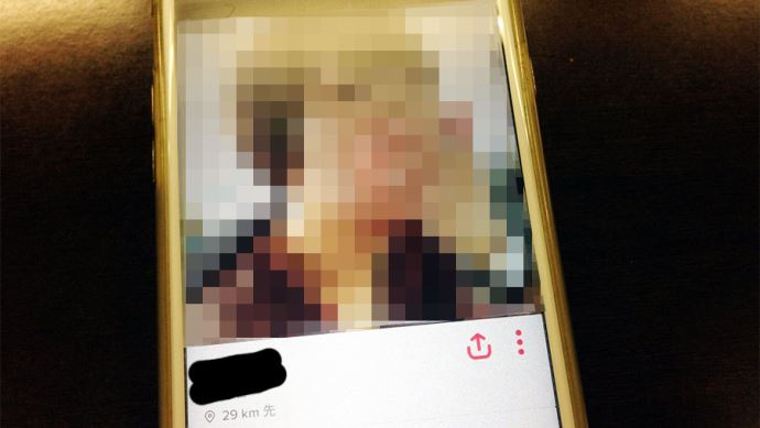 tinderで見つけたショートカットな美人さん